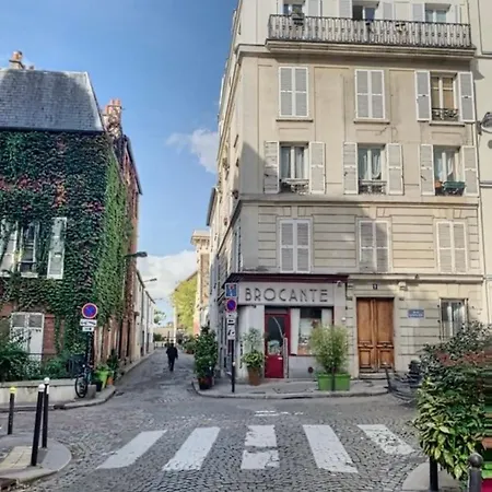 Apartament Duplex Lumineux Plein Montmartre Paryż